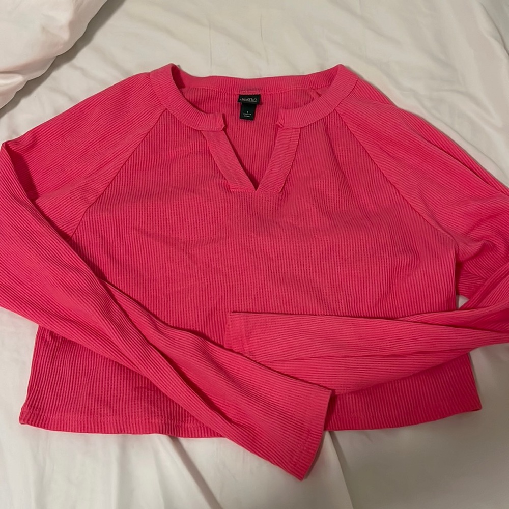 hot pink target long sleeve top